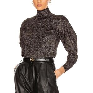 A.L.C. Shimmering Black Top